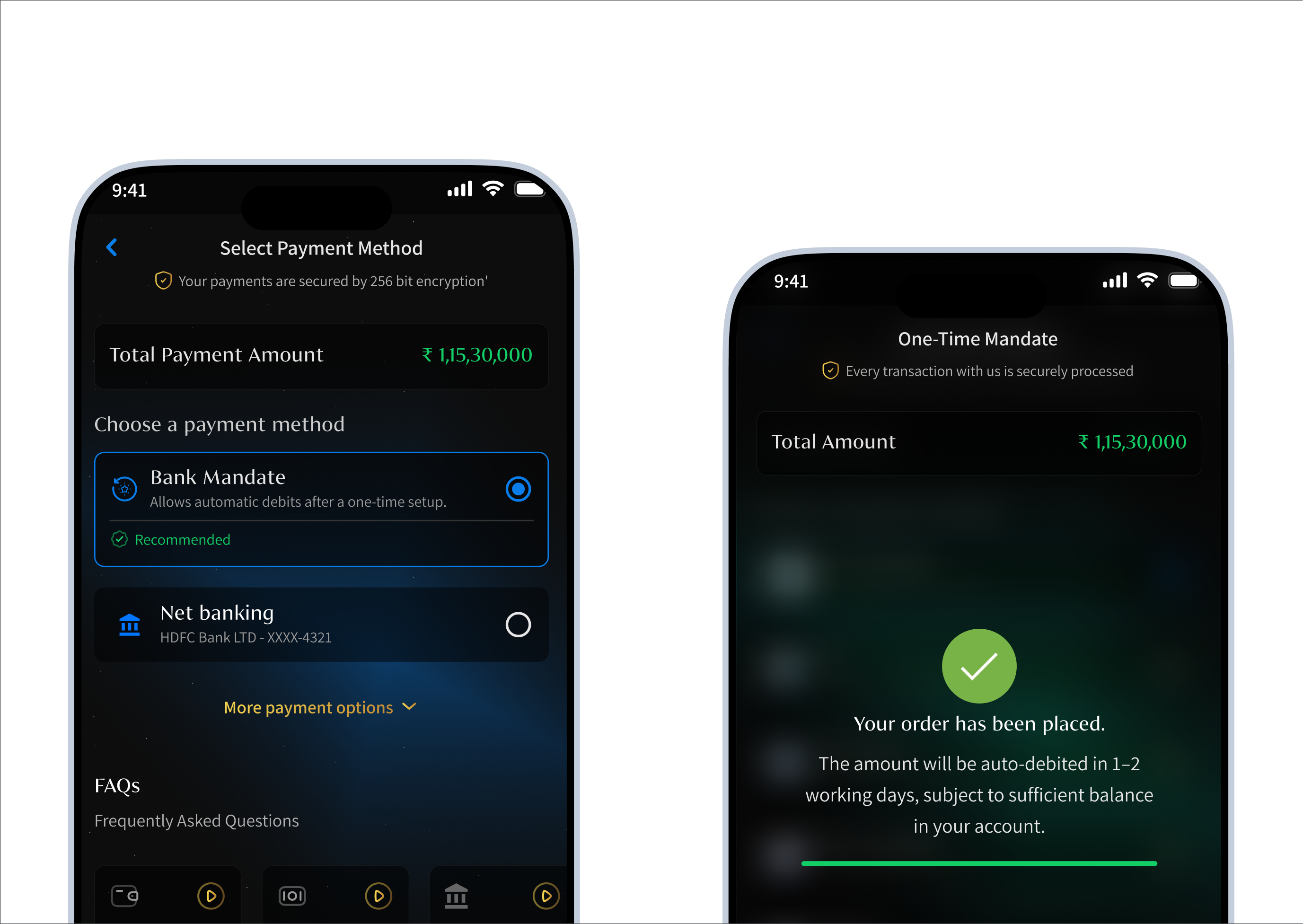 Secure Transactions